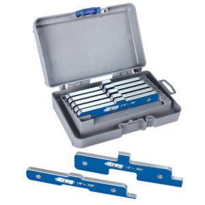 Kreg Precision Router Table Setup Bars Set of 7 with Protective Case (PRS3400)