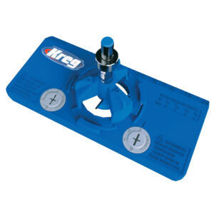 Kreg Concealed Hinge Jig with 35 mm Carbide-Tipped Bit for Cabinet Door Installation (KHI-HINGE)