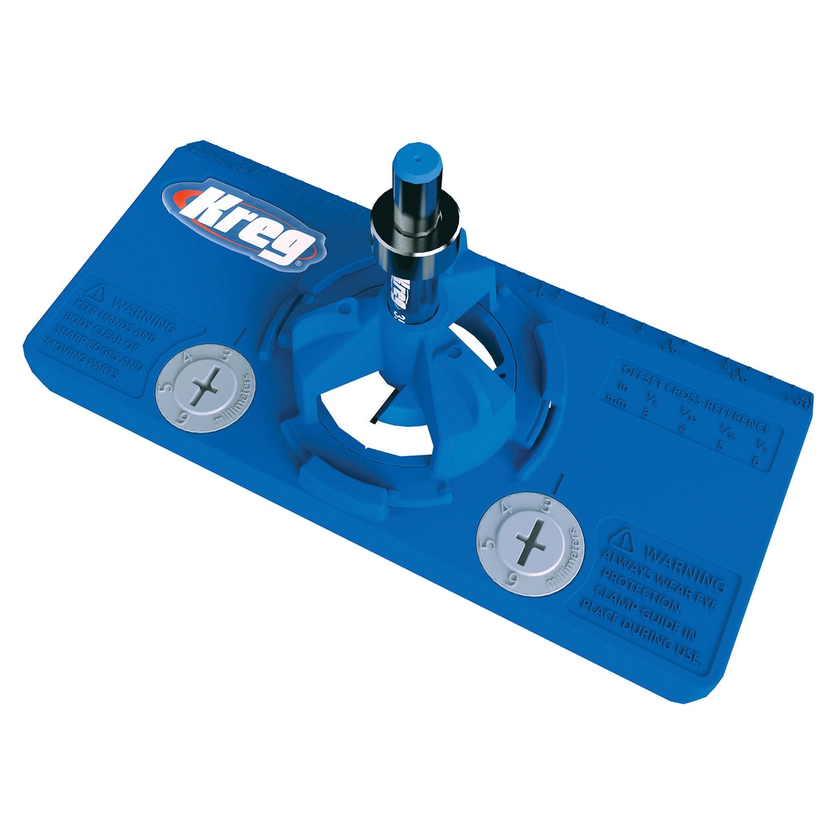 Kreg Concealed Hinge Jig with 35 mm Carbide-Tipped Bit for Cabinet Door Installation (KHI-HINGE)