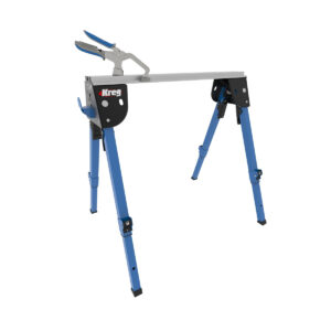 Kreg Track Horse 1,100 lb. Adjustable Sawhorse Work Support with Bench Clamp (KWS500)