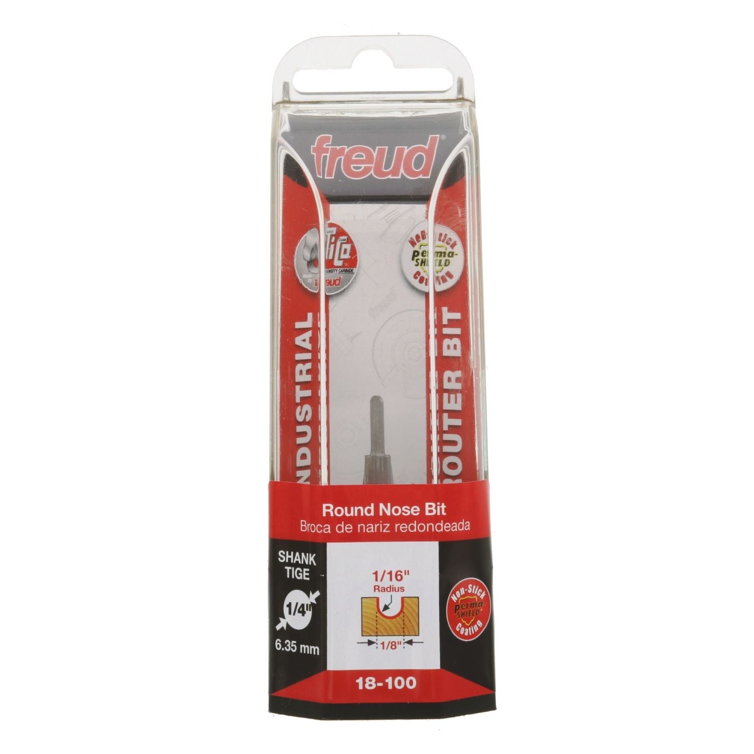 Freud 18-100 1/16-Inch Radius Round Nose Router Bit