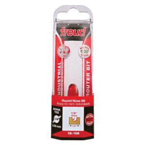 Freud 18-108 1/4-Inch Radius Round Nose Router Bit