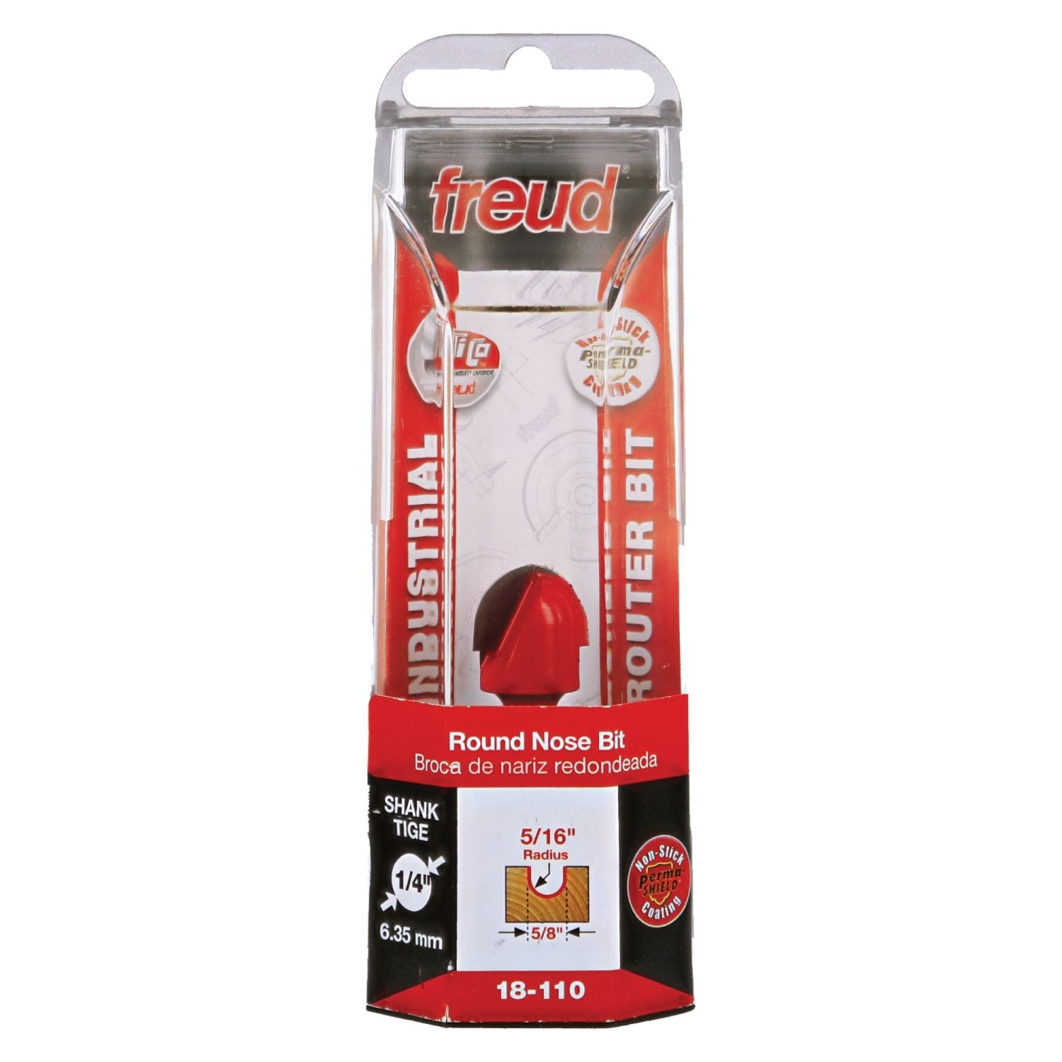 Freud 18-110 5/16-Inch Radius Round Nose Router Bit