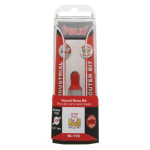 Freud 18-115 3/16-Inch Radius Round Nose Router Bit