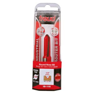 Freud 18-116 1/4-Inch Radius Round Nose Router Bit