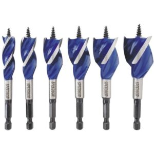 Irwin 1877239 Speedbor MAX Speed Bit 6 Piece Set