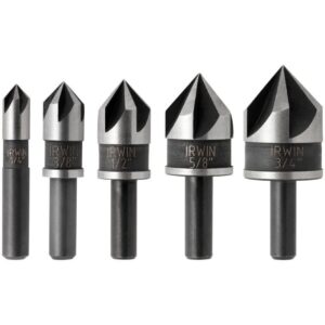 Irwin 1877791 Metal Countersink 5 Piece Set