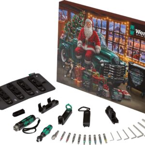 Wera Tool 24-Piece 2026 Holiday Advent Calendar Tool Set
