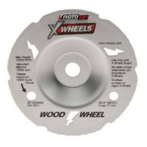 Dremel X-Wheel 4-in. Rotary Tool Saw Blade for Wood Cutting (WD1)