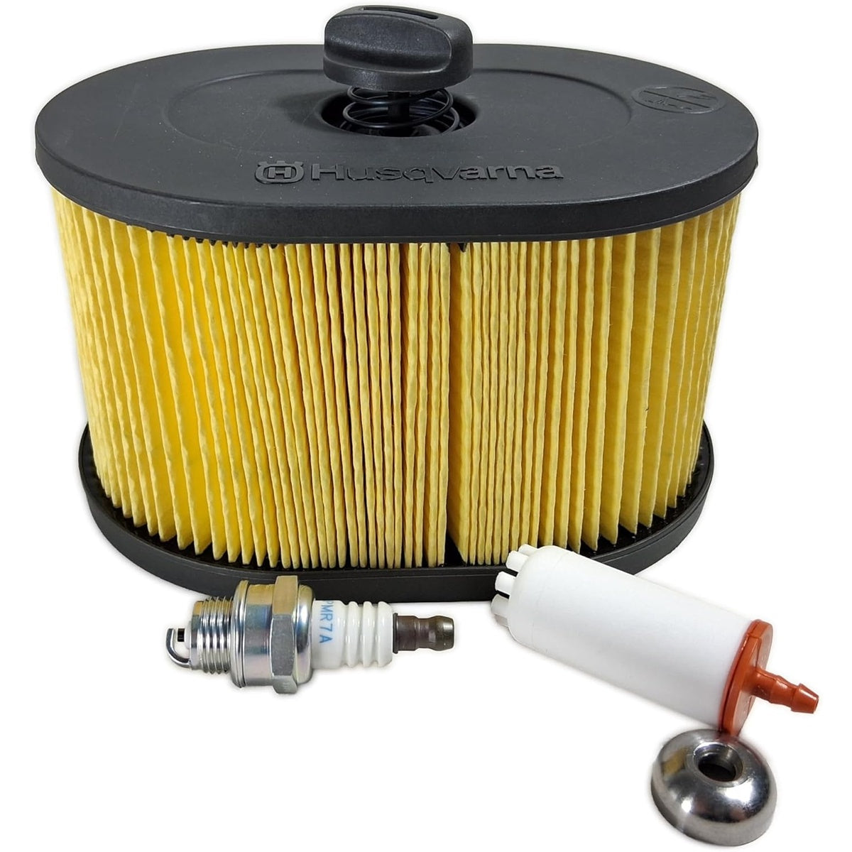 Husqvarna OEM Service Kit for K970/K1270 Power Cutters, Air Filter Fuel Filter and Spark Plug (546903002)