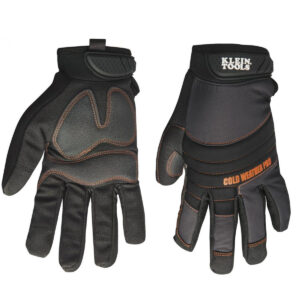 Klein Journeyman Cold Weather Pro Gloves, X-Large Insulated Work Gloves (40213)