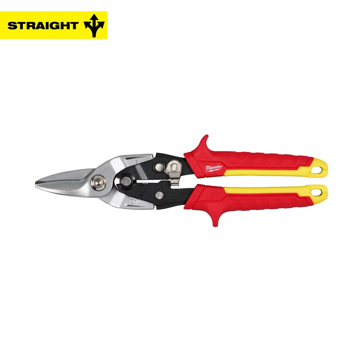 Milwaukee 10-in. Straight Cutting Aviation Snips with Comfort Grip (48-22-4560)