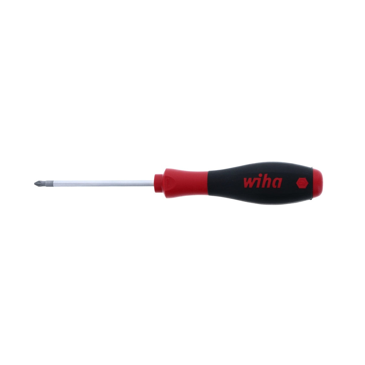 Wiha SoftFinish Pozidriv #1 x 80 mm Screwdriver with Cushion Grip Handle (31310)