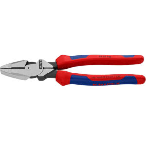 Knipex 9-1/2-in. High Leverage Lineman's Pliers with Multi-Component Handle (09 02 240 SBA)