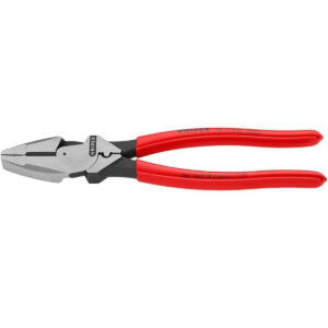 Knipex 9-1/4-in. High Leverage Lineman's Pliers with Tape Puller and Crimping Point (09 11 240 SBA)