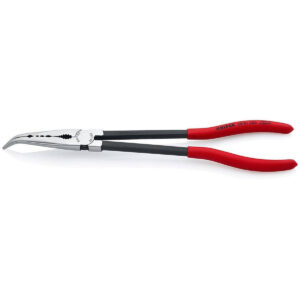 KNIPEX 11-in. Angled Long Nose Pliers for Hard-to-Reach Areas (28 81 280 SBA)