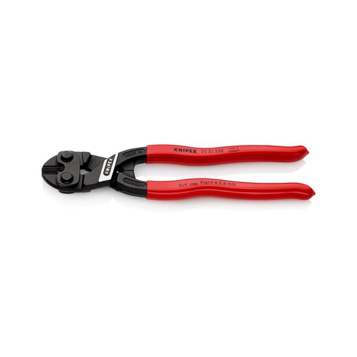 Knipex CoBolt Compact 200 mm Bolt Cutter with Gripping Surface (71 31 200 SBA)