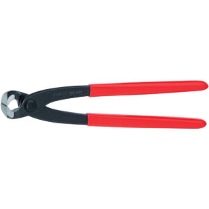 Knipex 8-3/4-in. Concreters' Nippers End Cutting Pliers with Plastic-Coated Handles (99 01 220 SBA)