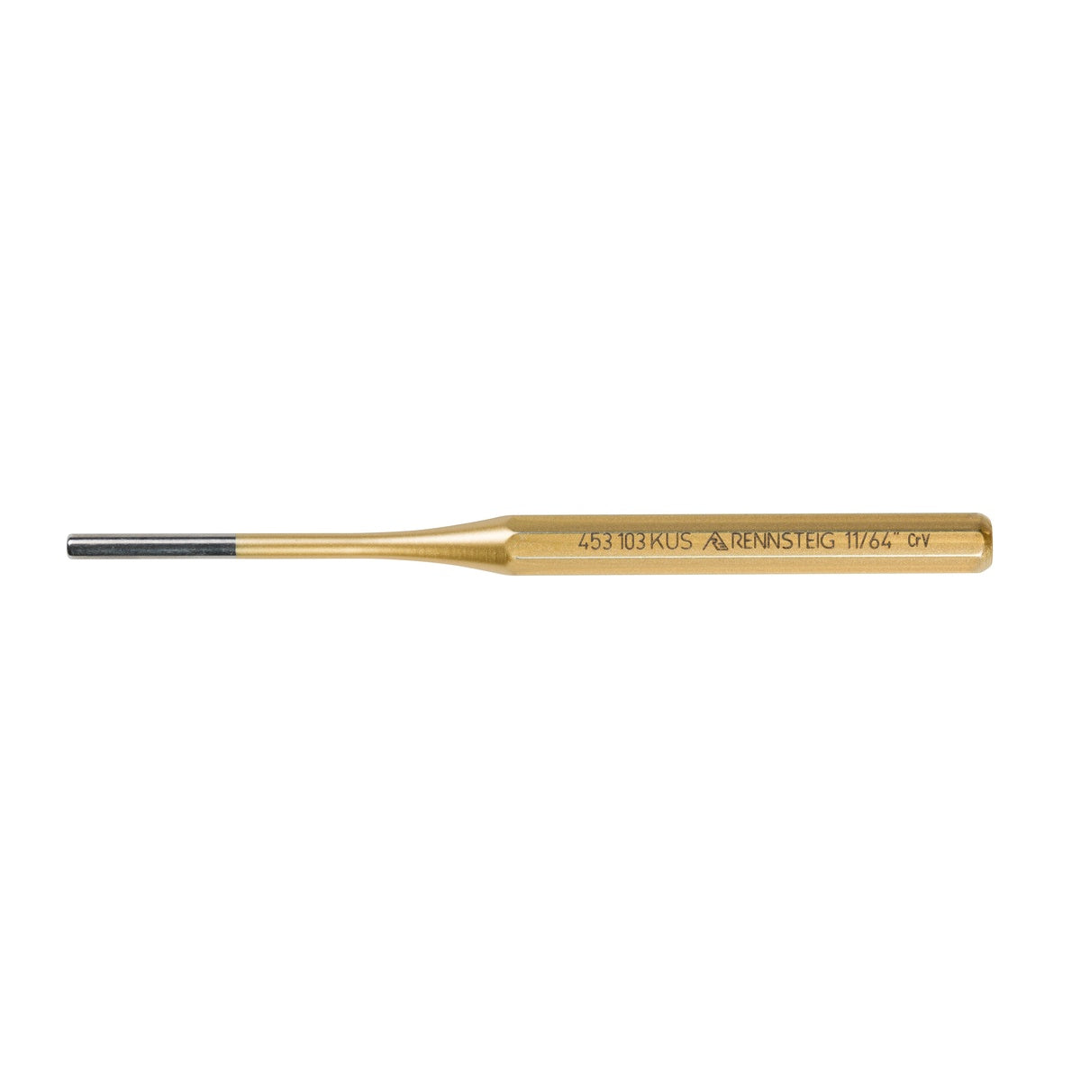 Knipex Rennsteig 11/64-in. x 6-in. Pin Punch with Polished Tip (9R 453 103 KUS)