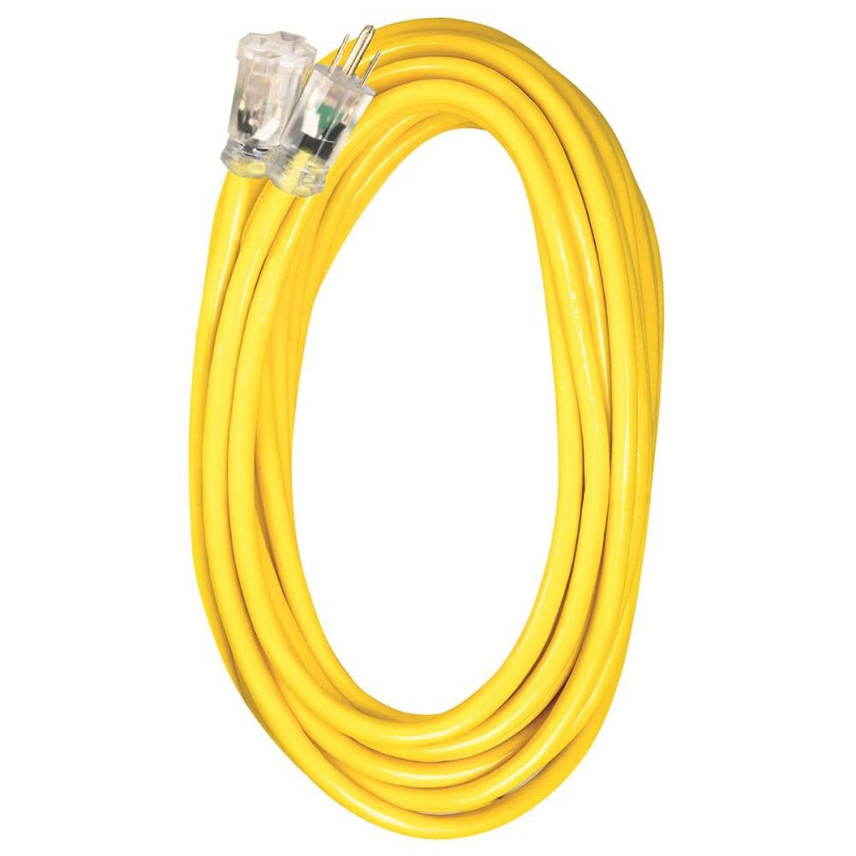 Voltec 12/3 100-ft. SJTW Outdoor Extension Cord with Lighted Receptacle, 300V (05-00366)