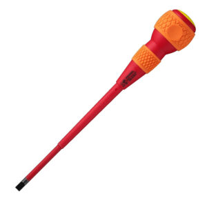 Vessel BALL GRIP Insulated SL6 x 150 mm Slotted Screwdriver for Electrical Work (200S6150)