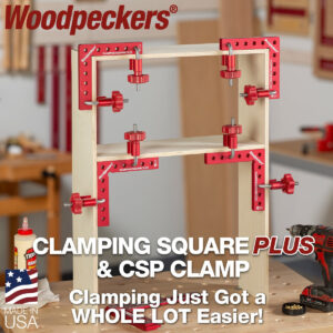 Woodpeckers Clamping Square Plus and CSP Clamps Corner Clamping Kit (CSPCK-4)