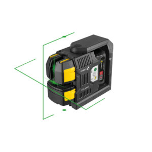 Stabila LAX 500 G 12 V Green Cross-Line Plumb Laser 2.0Ah Kit with Battery and Charger (03520)