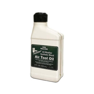 Rolair 8 oz. Synthetic All-Weather Air Tool Oil for Pneumatic Tools (OILTOOL8)