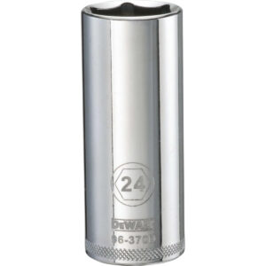 DEWALT 1/2-in. Drive 24 mm Deep 6-Point Socket with DirectTorque Technology (DWMT96370OSP)