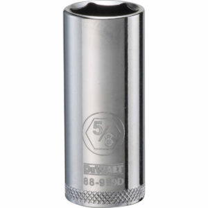 DEWALT 3/8-in. Drive 5/8-in. 6-Point Deep Socket, SAE (DWMT88989OSP)
