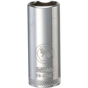 DEWALT 3/8-in. Drive 9/16-in. 6-Point Deep Socket, SAE (DWMT88988OSP)
