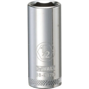 DEWALT 3/8-in. Drive 1/2-in. 6-Point Deep Socket, SAE Standard (DWMT88987OSP)