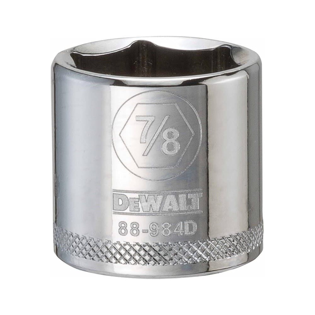 DEWALT 7/8 in. 3/8 in. Drive 6-Point Deep Impact Socket, SAE (DWMT88984OSP)