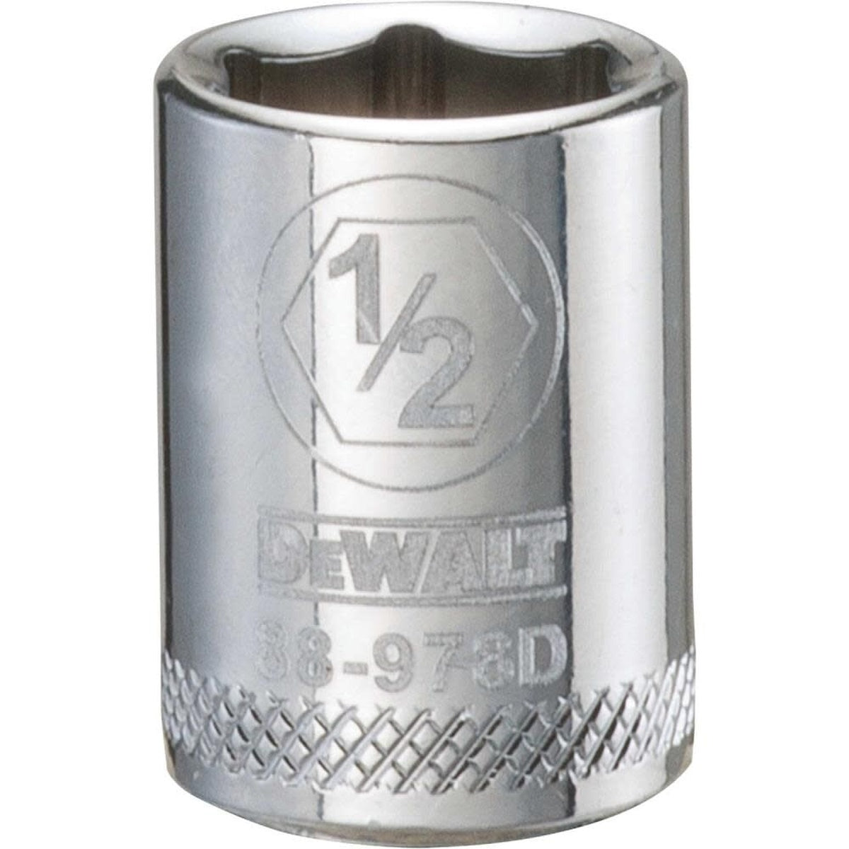 DEWALT 3/8 in. Drive 1/2 in. 6-Point SAE Socket, Standard/Impact (DWMT88978OSP)