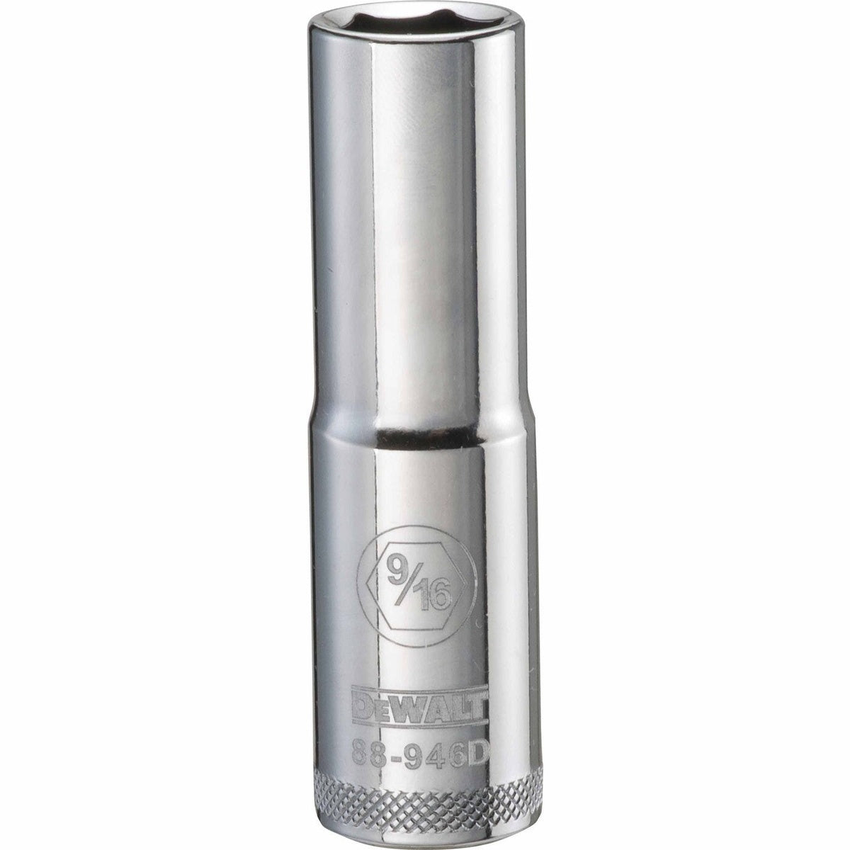 DEWALT 1/2-in. Drive 9/16-in. 6-Point Deep Socket, SAE (DWMT88946OSP)