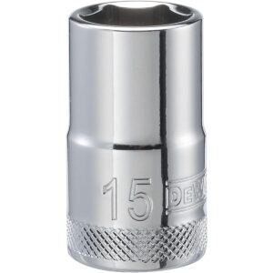 DEWALT 1/2 in. Drive 15 mm 6-Point Standard Socket with DirectTorque Technology (DWMT86515OSP)