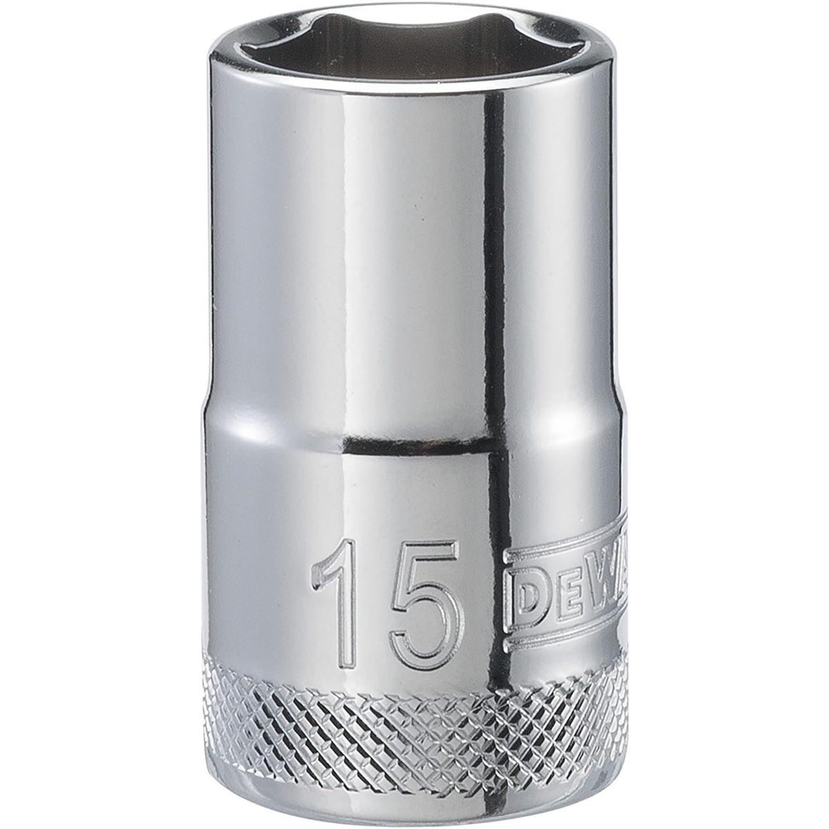 DEWALT 1/2 in. Drive 15 mm 6-Point Standard Socket with DirectTorque Technology (DWMT86515OSP)