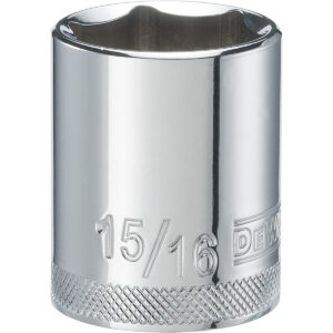 DEWALT 1/2-in. Drive 15/16-in. 6-Point SAE Socket with Knurled Control Ring (DWMT86453OSP)