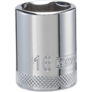 DEWALT 16 mm 3/8-in. Drive 6-Point Metric Socket with DirectTorque Technology (DWMT86311OSP)