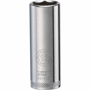 DEWALT 1/4 in. Drive 13 mm 6-Point Deep Socket for Mechanics (DWMT86116OSP)