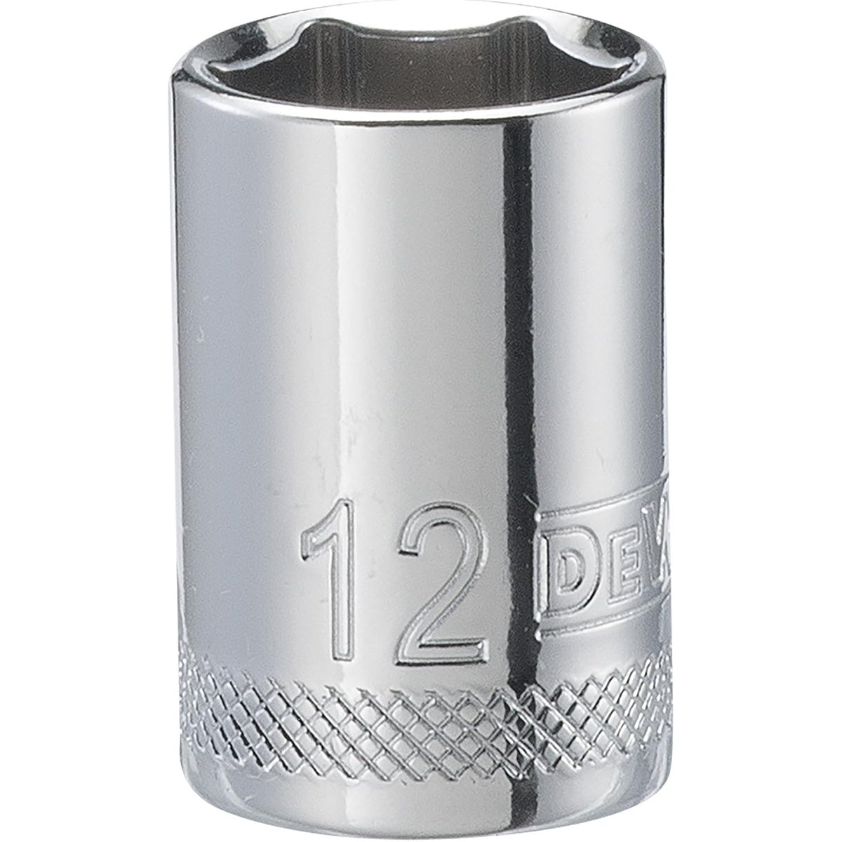 DEWALT 1/4-in. Drive 12 mm 6-Point Standard Socket with DirectTorque Technology (DWMT86109OSP)