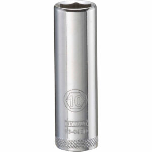 DEWALT 1/4 in. Drive 10 mm 6-Point Deep Socket for Mechanics (DWMT86098OSP)