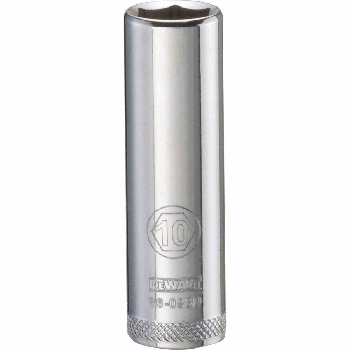 DEWALT 1/4 in. Drive 10 mm 6-Point Deep Socket for Mechanics (DWMT86098OSP)