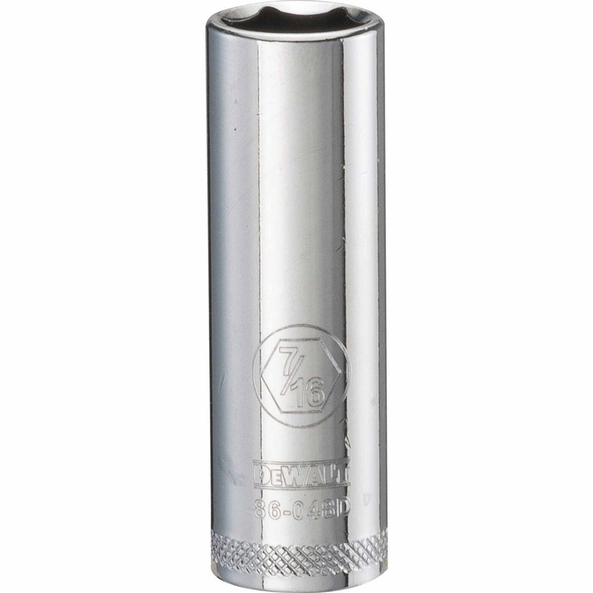 DEWALT 1/4 in. Drive 7/16 in. 6-Point Deep Socket, SAE (DWMT86048OSP)