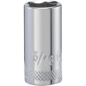 DEWALT 1/4 in. Drive 5/16-in. 6-Point SAE Socket, Polished Chrome (DWMT86026OSP)