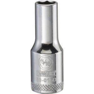 DEWALT 3/8-in. Drive 5/16-in. 6-Point Deep Socket, SAE (DWMT80016OSP)