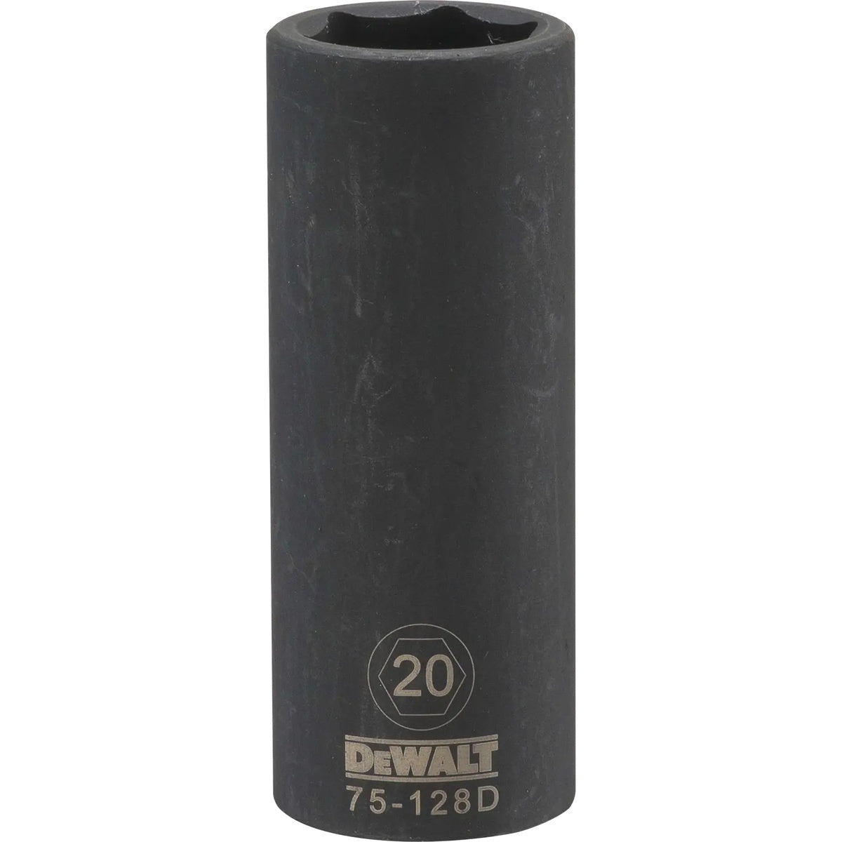 DEWALT 1/2-in. Drive 20 mm 6-Point Deep Impact Socket with DirectTorque (DWMT75128OSP)