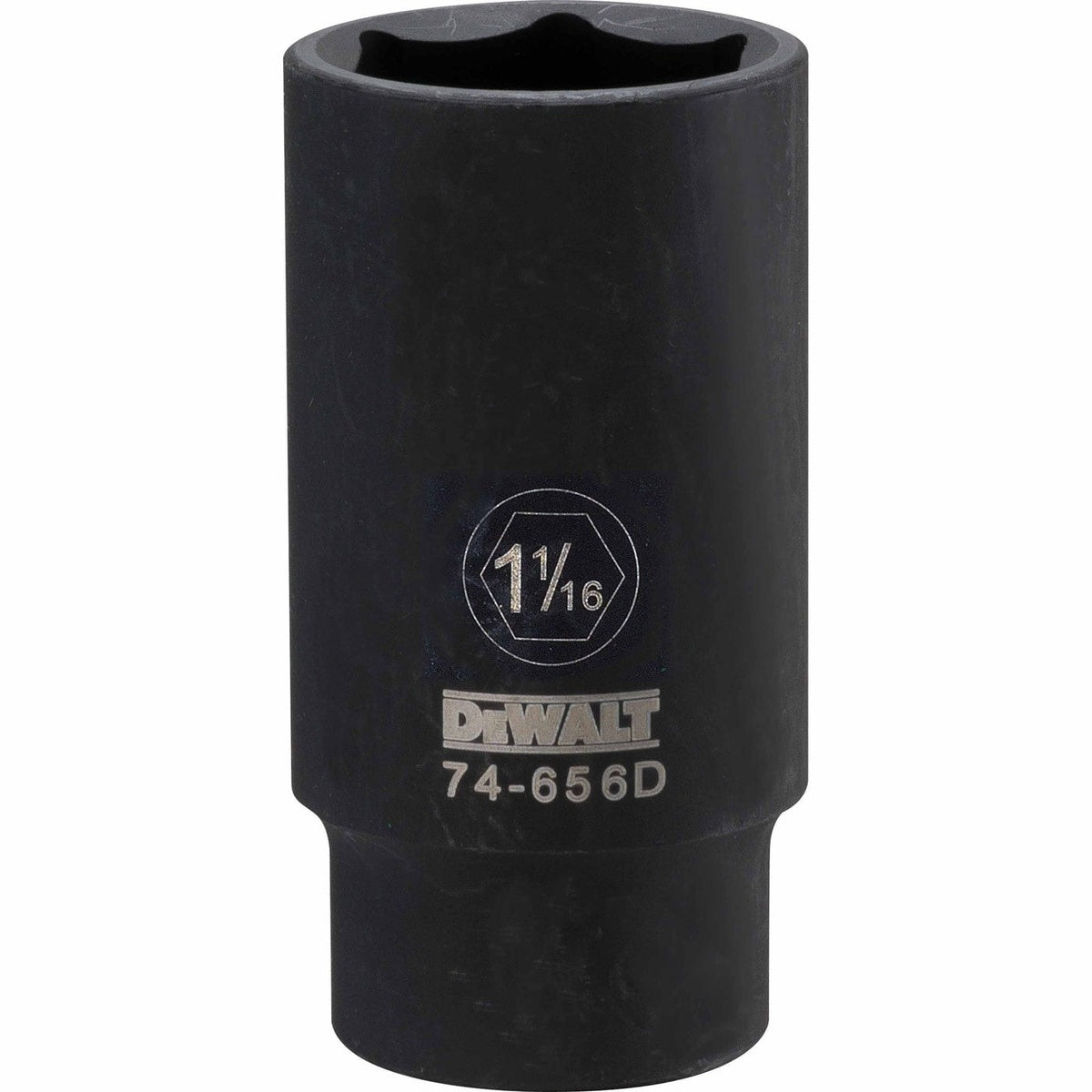 DEWALT 1/2-in. Drive 1-1/16-in. 6-Point Deep Impact Socket, SAE (DWMT74656OSP)
