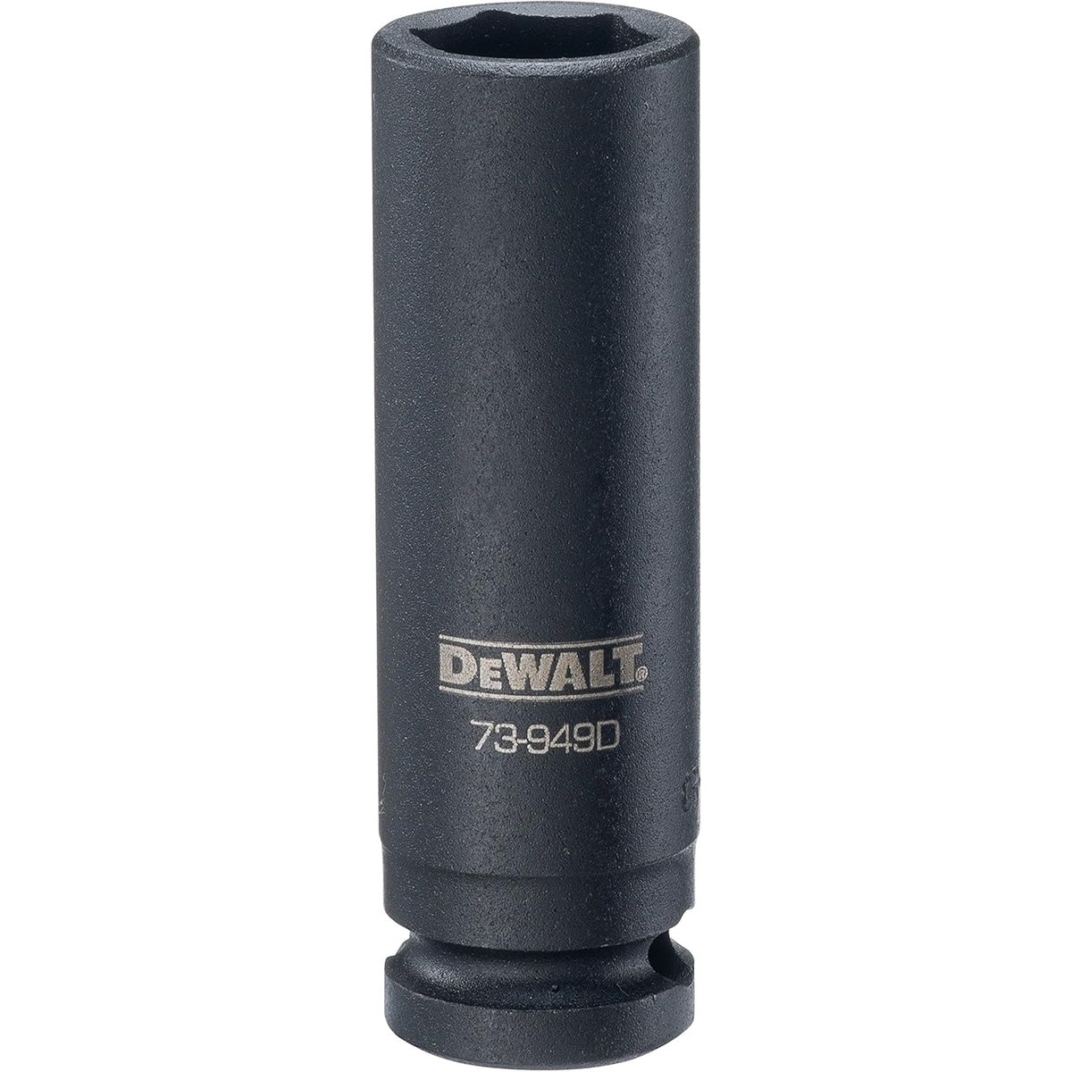 DEWALT 17 mm 1/2-in. Drive 6-Point Deep Impact Socket for Fastener Removal (DWMT73949OSP)