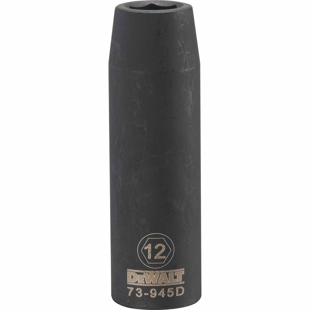 DEWALT 1/2-in. Drive 12 mm 6-Point Deep Impact Socket (DWMT73945OSP)